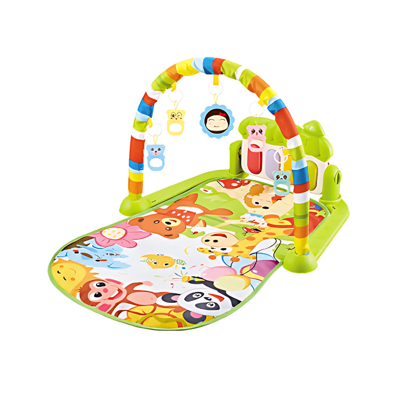 Musical Baby Play Mat - Interactive Activity Gym with Piano for Infants and Toddlers