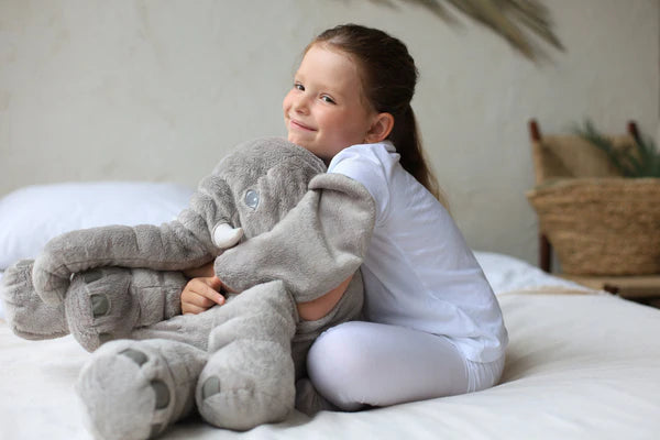 Baby Elephant Pillow Stuffed Toy