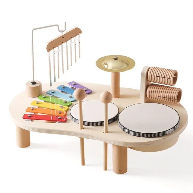 Baby Music Set Drums for Infants - Musical Instruments for Kids and Toddlers, Ideal Educational Toy for Early Development