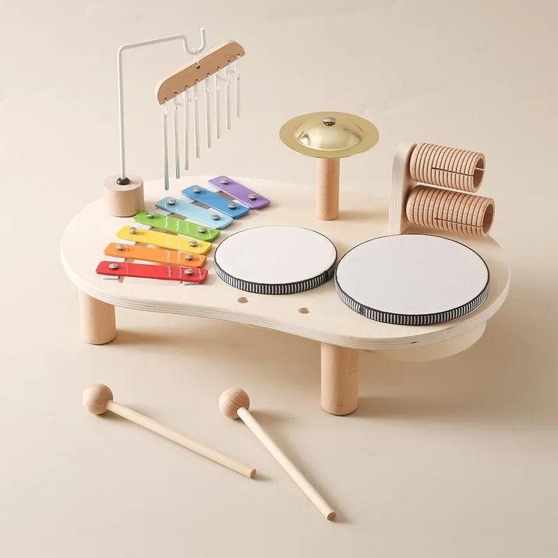 Baby Music Set Drums for Infants - Musical Instruments for Kids and Toddlers, Ideal Educational Toy for Early Development