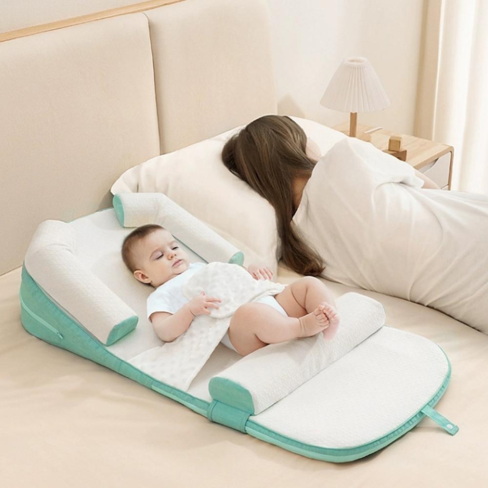 Infant Wedge Pillow for Acid Reflux – Washable Baby Reflux Pillow with Inclined Support | Safe & Comfortable for Newborns 0–36 Months