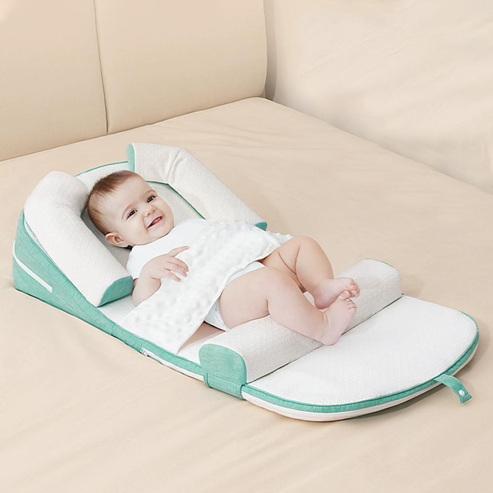 Infant Wedge Pillow for Acid Reflux – Washable Baby Reflux Pillow with Inclined Support | Safe & Comfortable for Newborns 0–36 Months