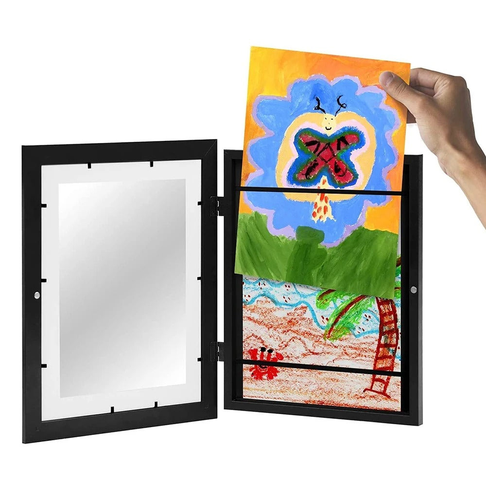 Artiscope™ | Kids Picture Frame for 150 Drawings | Large Collage Display for Children's Artwork & Crafts
