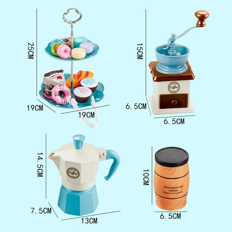 Kids' Kitchen Playset | Durable ABS Material, Educational & Imaginative Role Play for Young Chefs