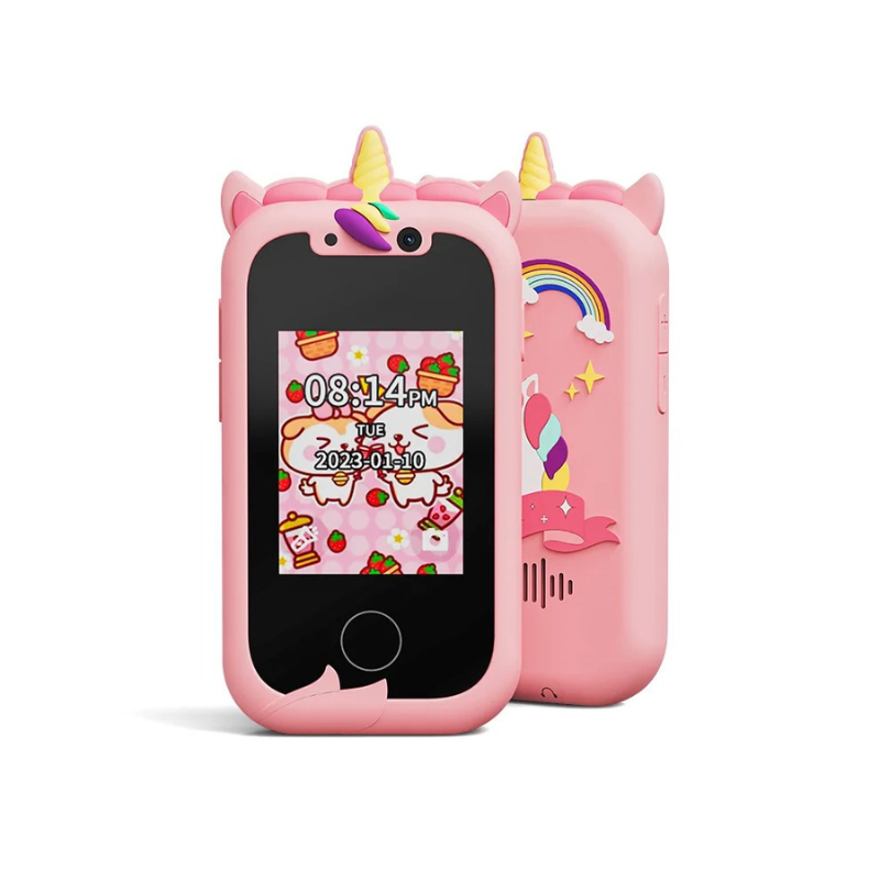 Interactive Kid's Phone | Dual Cameras, 32GB Memory & Educational Games for Ages 3-5+