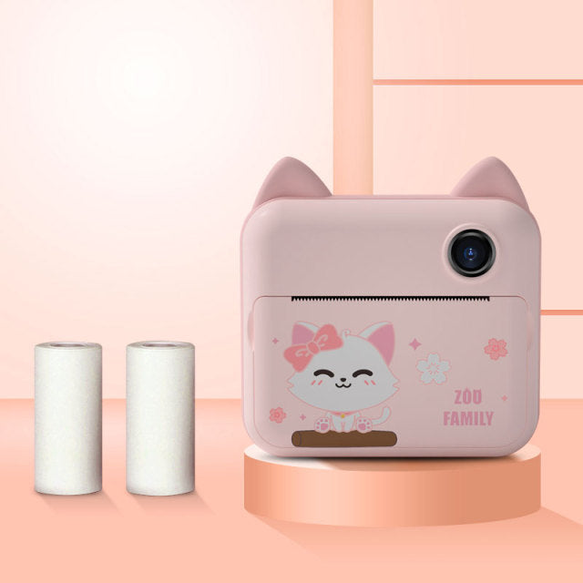 Children's Instant Print HD Camera - Ideal Birthday Gift for 3 to 8 Year Olds