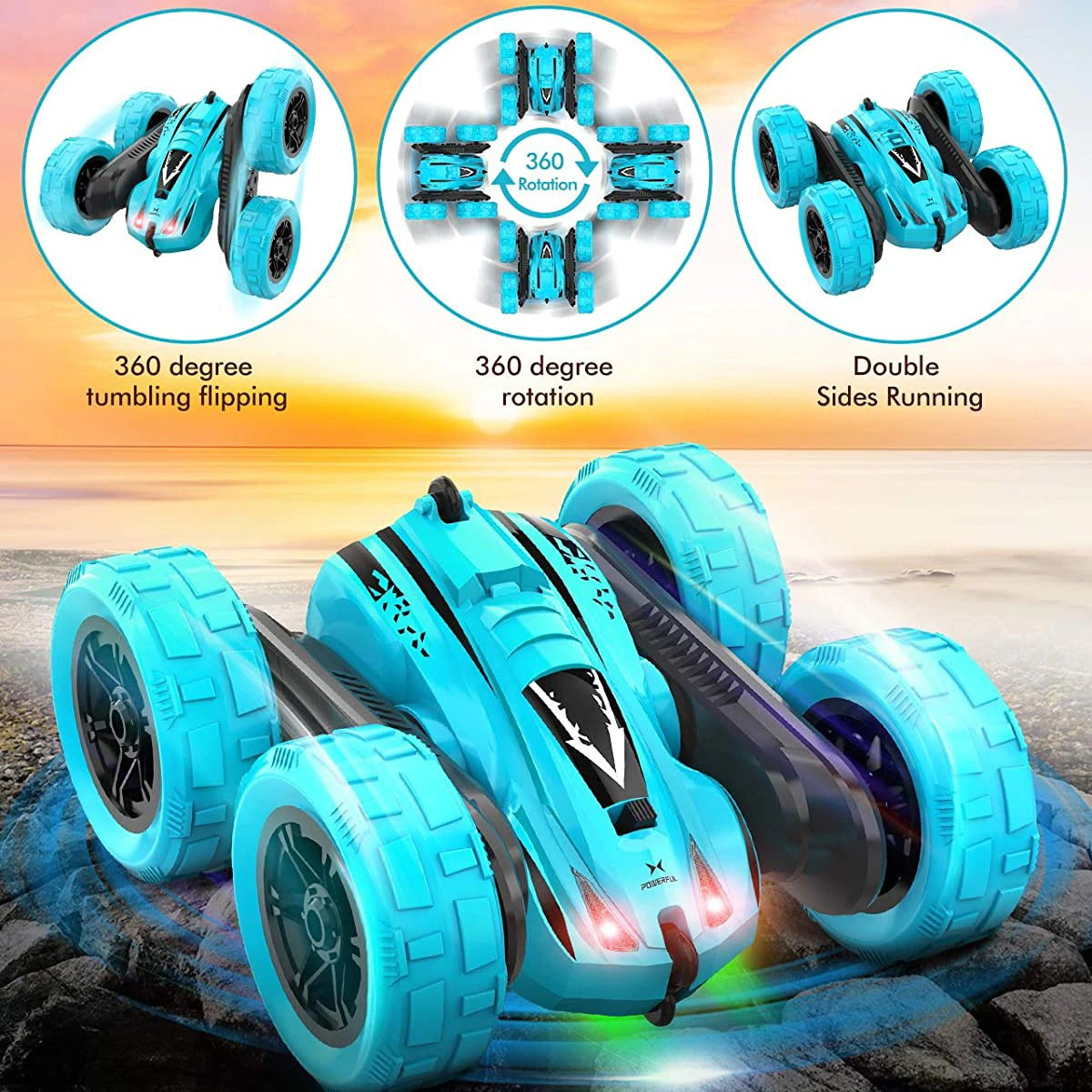 Remote Control Robot Car for Kids - Crazy and Durable All Terrain Car for Childrens