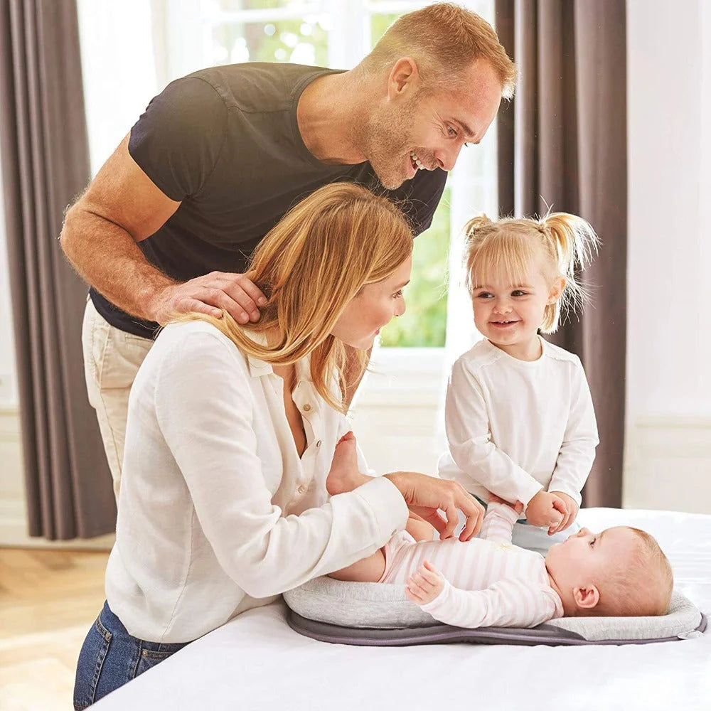 DreamNest™ | Portable Baby Lounger with Breathable Fabric | Infant Sleep & Play Solution for Home & Travel