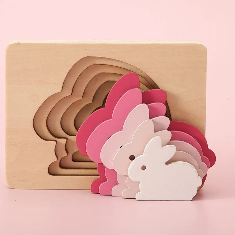 AnimaliaQuest™ | Montessori Wooden Sorting and Learning Toy | Educational Animal Design for Toddlers & Kids