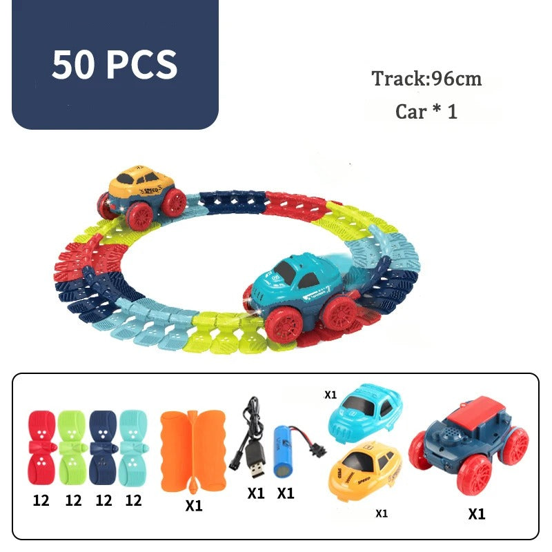 MysticTracks™ | Extra Train Tracks for CrazyRide Playsets | Expand Your Toy Train Set for Endless Fun