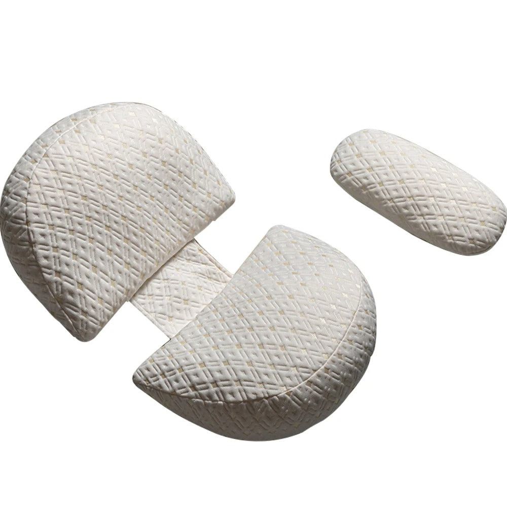 DreamNest™ | Pregnancy Pillow with Adjustable Support | Maternity Body Pillow for Back, Belly & Side Sleepers