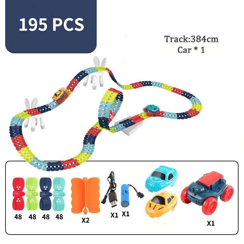MysticTracks™ | Extra Train Tracks for CrazyRide Playsets | Expand Your Toy Train Set for Endless Fun