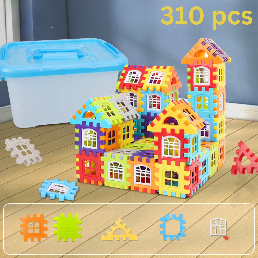 Blocktopia™ | Montessori Window Building Blocks for Kids | Educational STEM Toy | Creative Learning & Playtime Fun