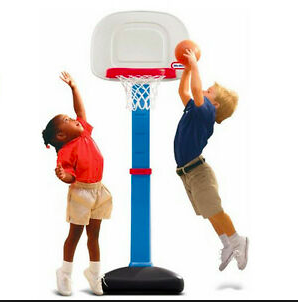 Little Tikes EasyScore Basketball Set Kids Hoop Goal Oversized Toddler Sport Toy - Balma Home