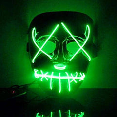 LED Light Up Purge Election Year Mask for Halloween