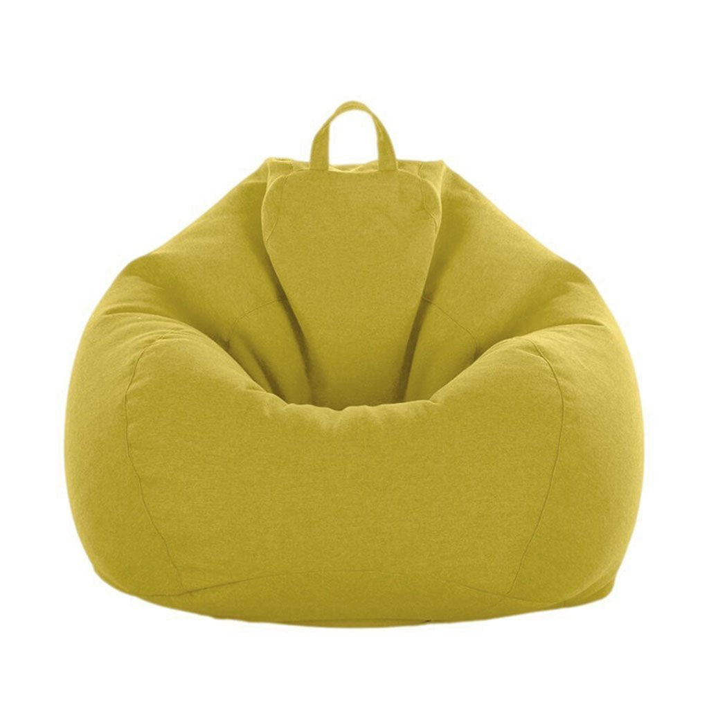 Natural Linen Beanbag Cover for Stuffed Animals