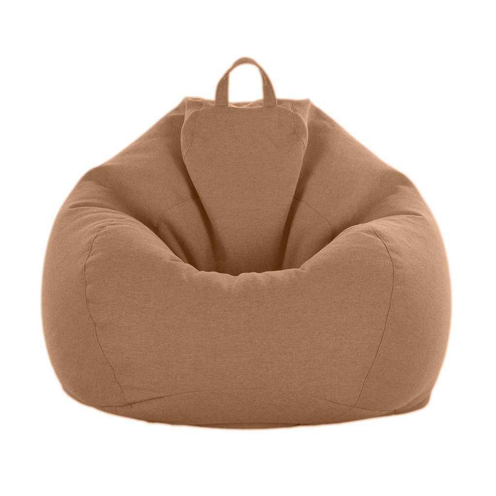 Natural Linen Beanbag Cover for Stuffed Animals