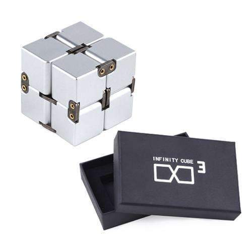 Premium Metal Infinity Cube Fidget Toy