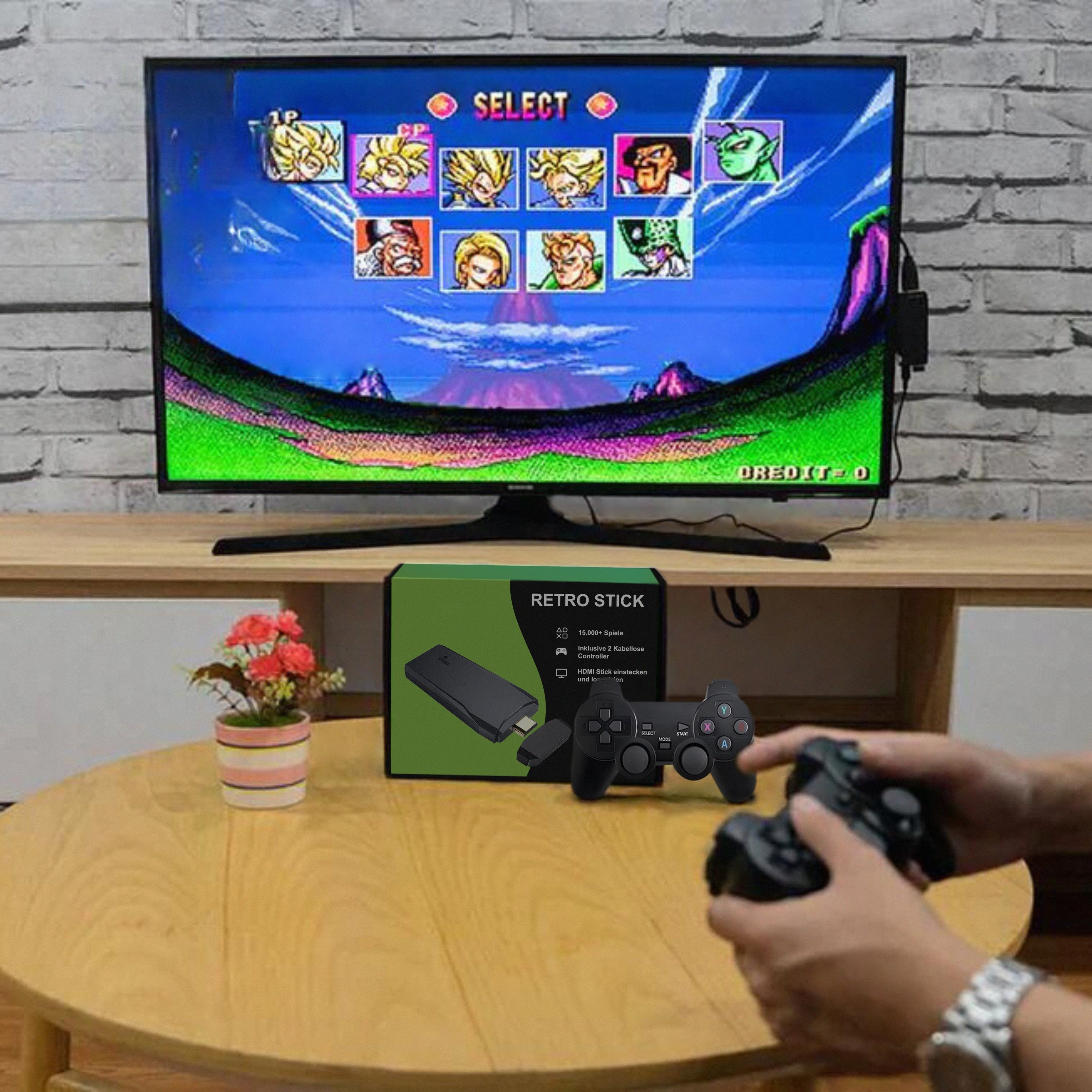 Retro Gaming Console | 15,000 Classic Games Including Super Mario & Zelda for Nostalgic Fun