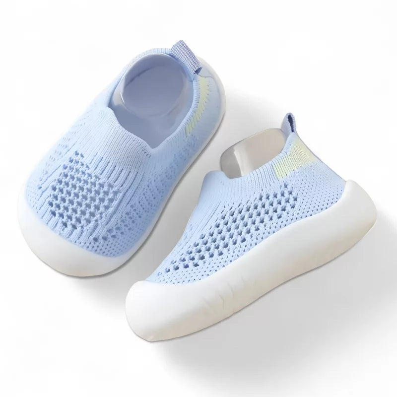 Baby Mesh Slip-On Infant Soft Shoes | Non-Slip, Breathable Design for First Walkers