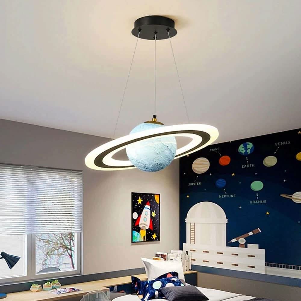 LED Pendant Lamp | Fun Planet Design, Energy-Efficient & Safe Lighting for Kids' Rooms