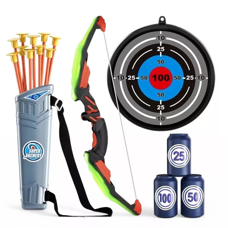 Kids Archery Toy Set | Durable, Ergonomic Toy Bow and Arrow for Indoor and Outdoor Play and Skill Development