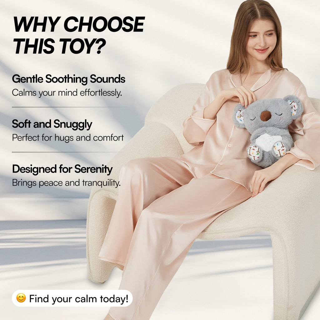 Soothing Relief Koala | Plush Stress Relief Toy for Kids & Adults, Ideal for Relaxation and Comfort