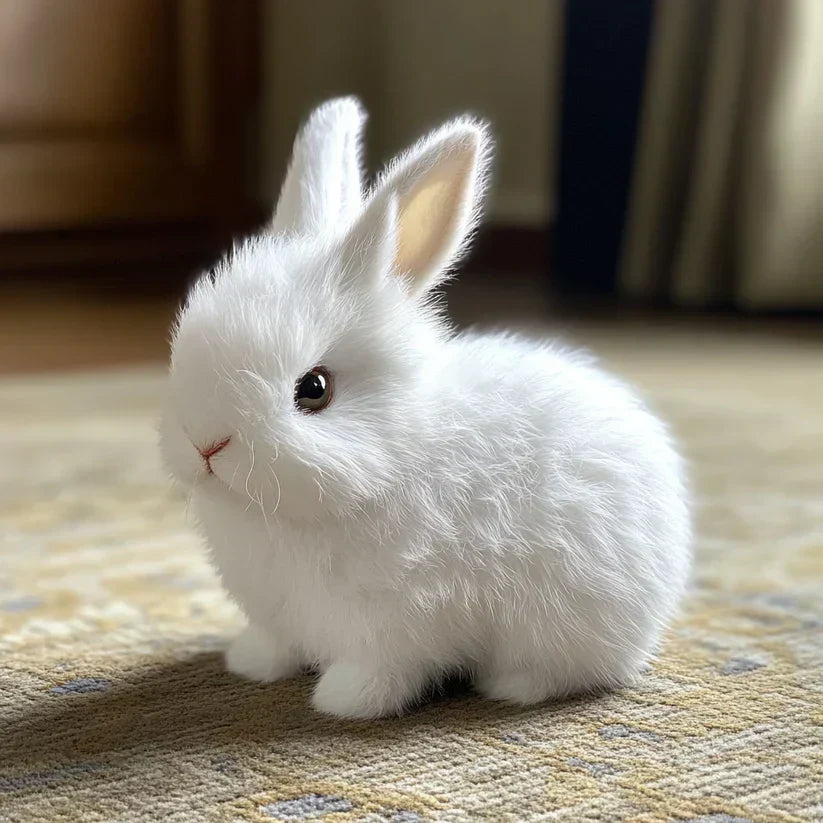 Bunnyloo™ |  Realistic Plush Bunny Toy for Kids - Soft Stuffed Animal Rabbit for Playtime & Cuddling