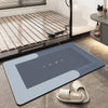 Image of Bathroom Waterproof Floor Mat - Quick Drying & Absorbent Magic Mats with Rubber Backing