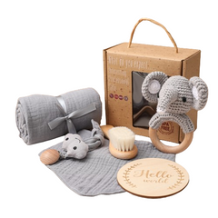New Baby Infant Animal Box Hamper for Maternity and New Parents