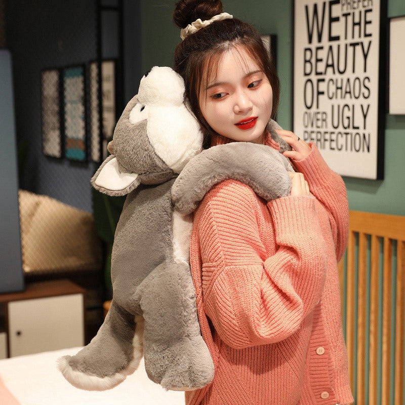 Giant Siberian Husky Dog Teddy Bear Soft Plush Stuffed animal Toy