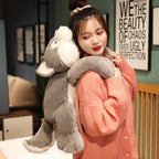 Giant Siberian Husky Dog Teddy Bear Soft Plush Stuffed animal Toy