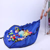 Image of Large Childrens Toy Storage Bag Sack Basket Organization Bins