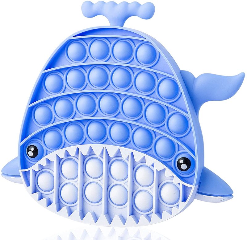 Pop-It Whale Sensory Toy