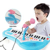 Image of Childrens Piano Electric Keyboard with Microphone