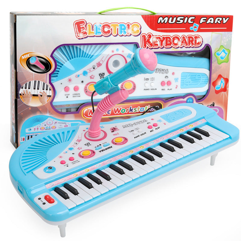 Childrens Piano Electric Keyboard with Microphone