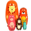 Image of Russian Nesting Doll Toy Babushka Animals