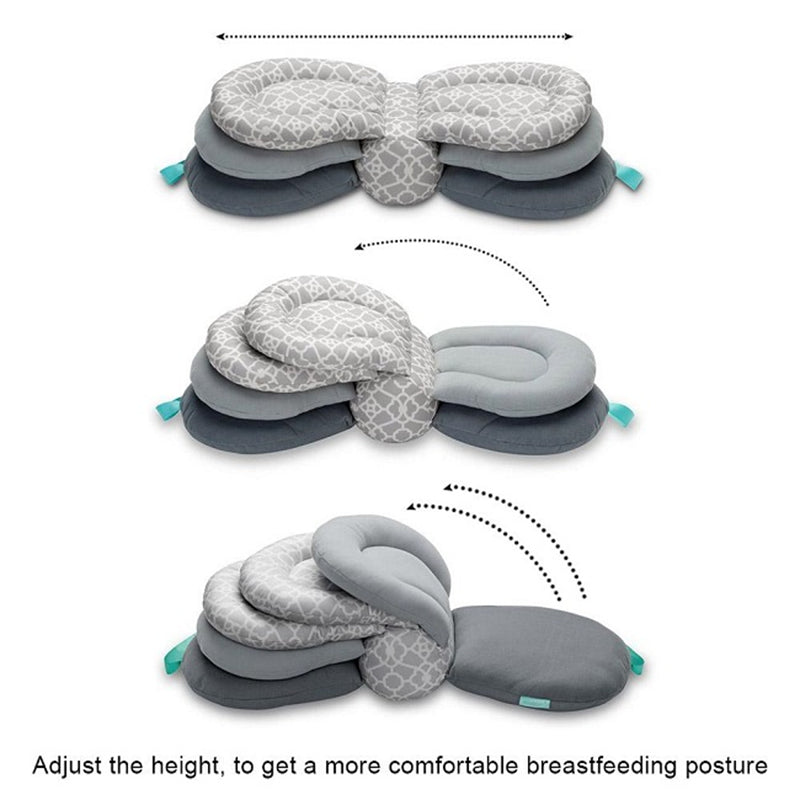 Nursing Breastfeeding Pillow for Newborn Twin Multiple layers