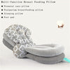 Image of Nursing Breastfeeding Pillow for Newborn Twin Multiple layers