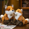 Image of Fox Plush Teddy Bear Stuffed Animal Toy Doll