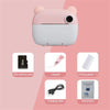 Image of Childrens Polaroid Instant Print Camera Digital Pink for Preschoolers Childs
