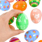Plastic Fillable Easter Eggs for Egg Hunt and Filling