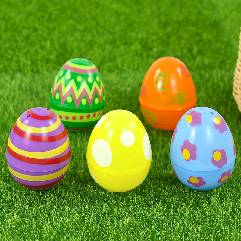 Plastic Fillable Easter Eggs for Egg Hunt and Filling