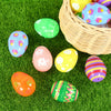 Image of Plastic Fillable Easter Eggs for Egg Hunt and Filling