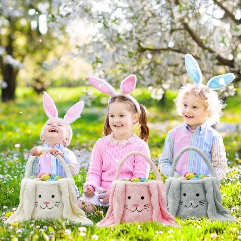 Childrens Easter Bunny Rabbit Basket Egg Fillers for Infants