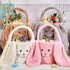 Image of Childrens Easter Bunny Rabbit Basket Egg Fillers for Infants