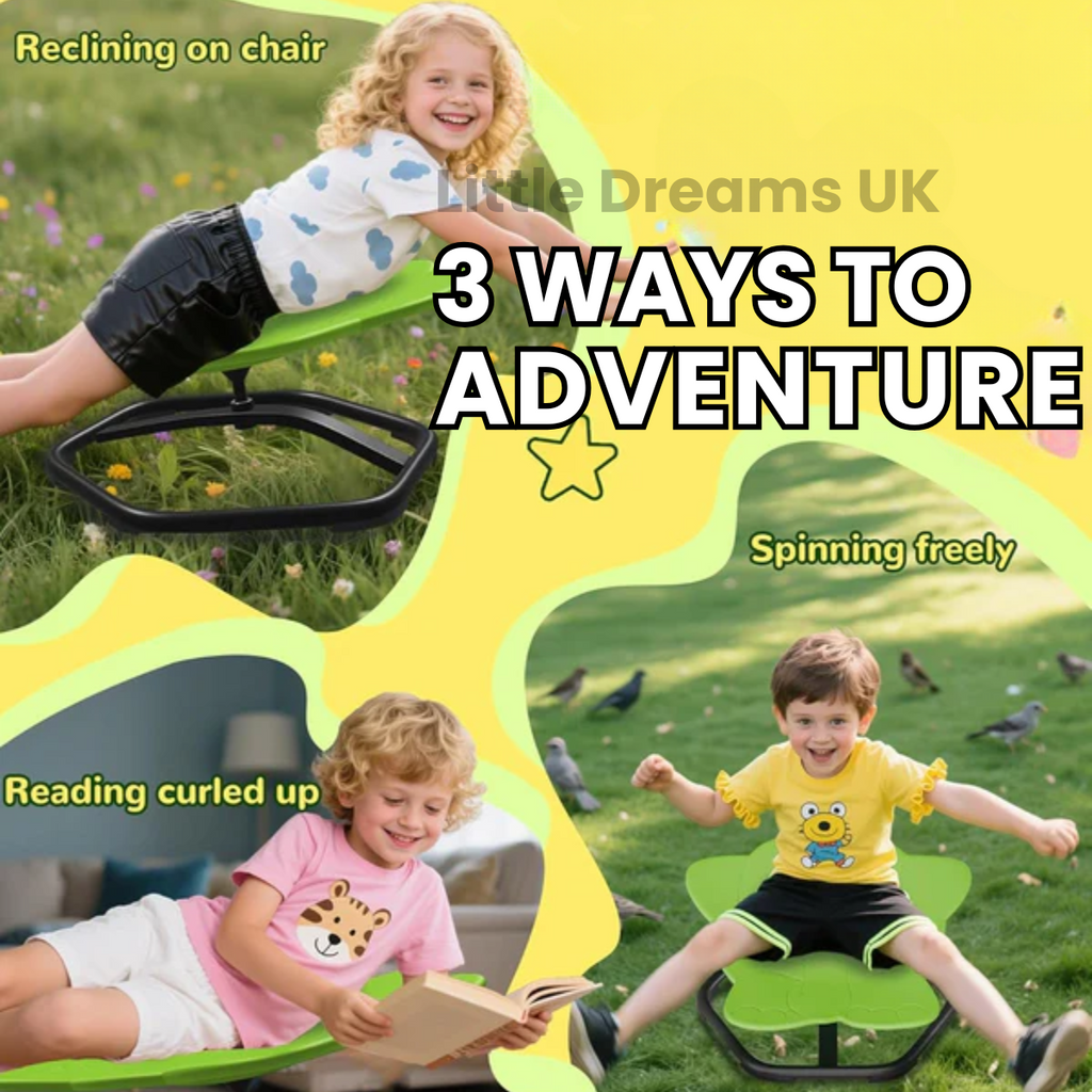 Sensory Spinning Chair – Therapy Sensory Seat for Autism, ADHD & SPD, Kids & Adults | Spinning Sensory Chair UK 360° Swivel Seat