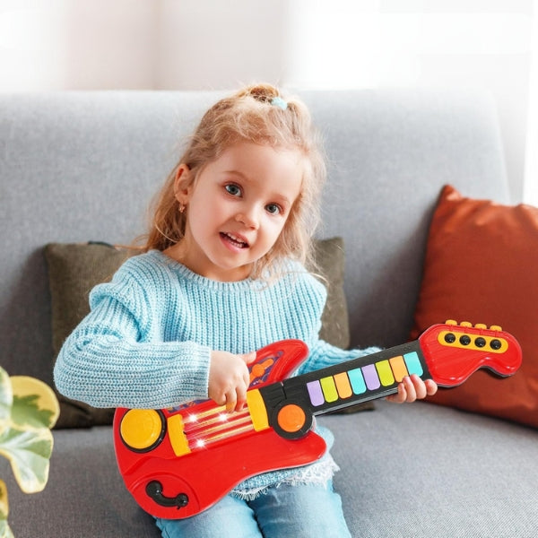 Magic Touch Toy Guitar - Interactive Strum Along Guitar for 2-3 Year Olds