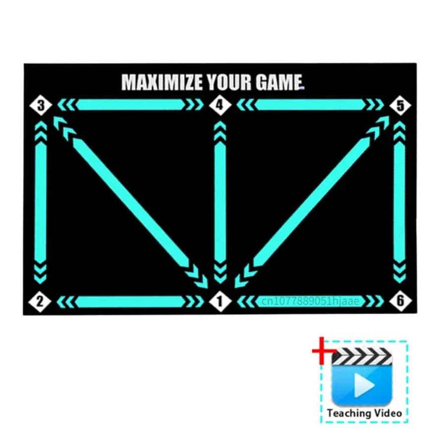 Football Training Mat | Skipping mat and Video Training Program