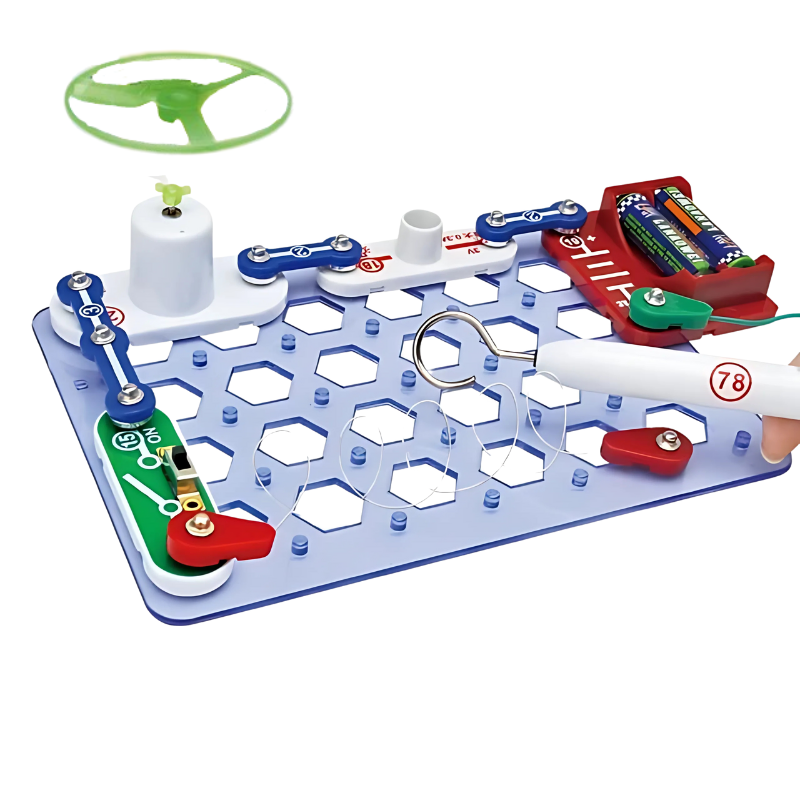 Interactive Easy-Build Electronics Kit for Kids | Color-Coded Parts & STEM Learning for Ages 5+